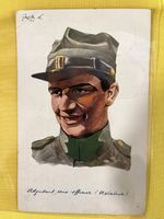 Alte Militär-Postkarte Adjutant Unteroffizier Aviateur`